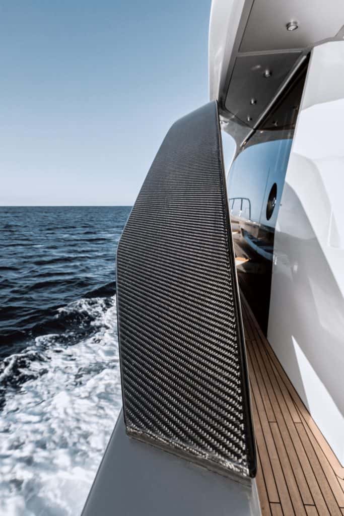 Azimut-S8 External Carbon Detail 2