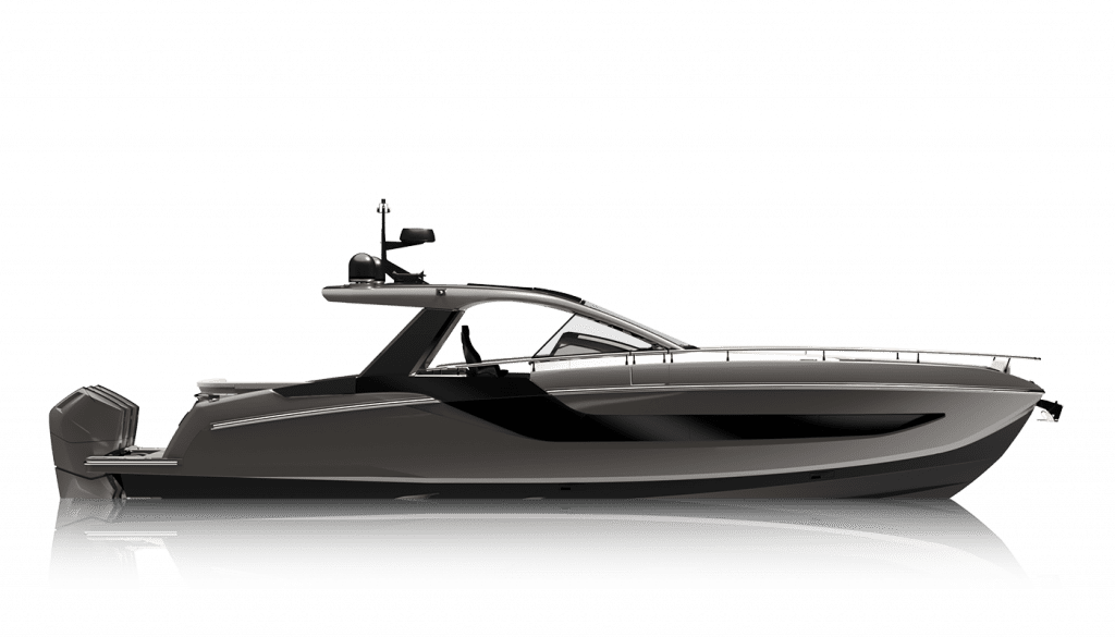 Artisanal boat showing measurements and areas for on-board