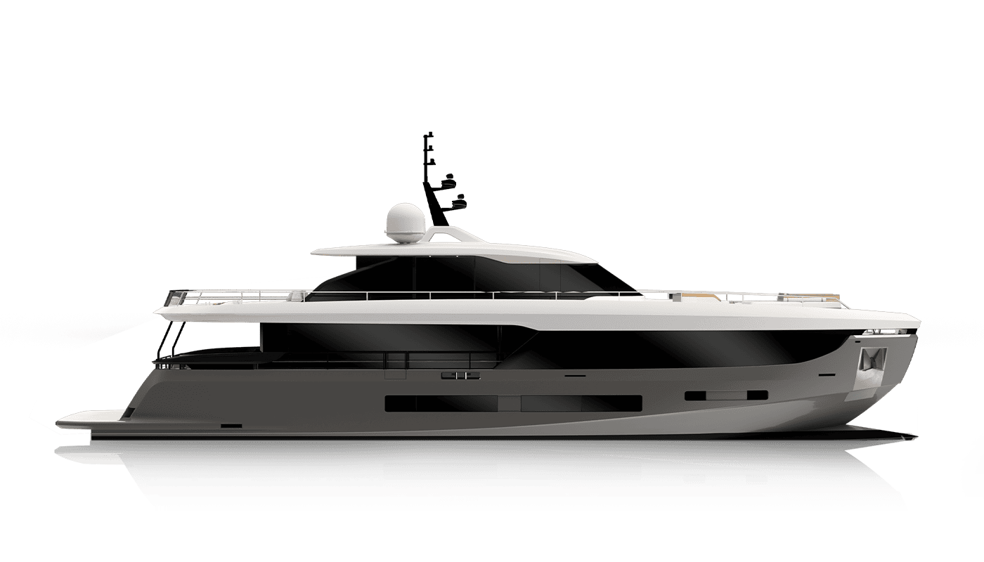 Render 3D Azimut Grande 30M