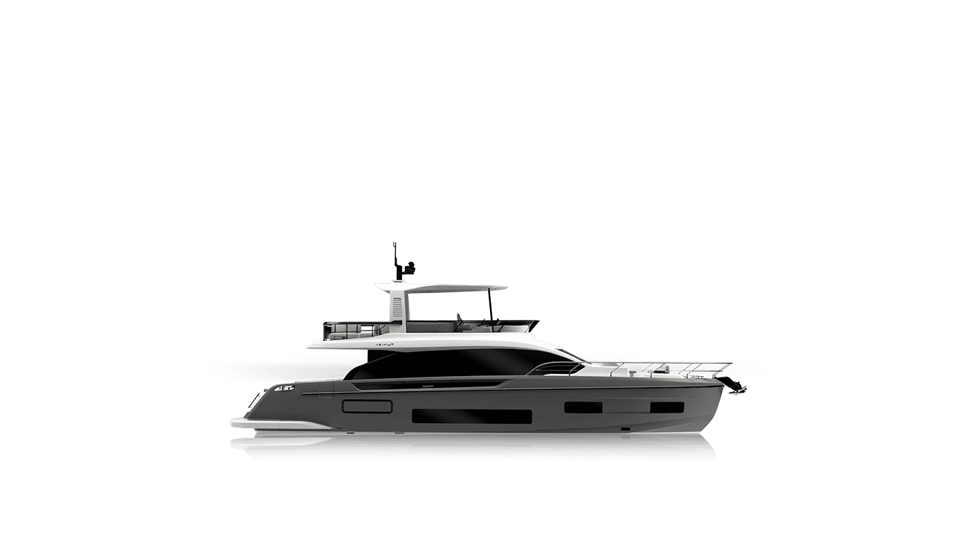 Render 3D Azimut Fly 62