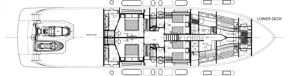 AZIMUT MAGELLANO 30M 2024 _Lower Deck