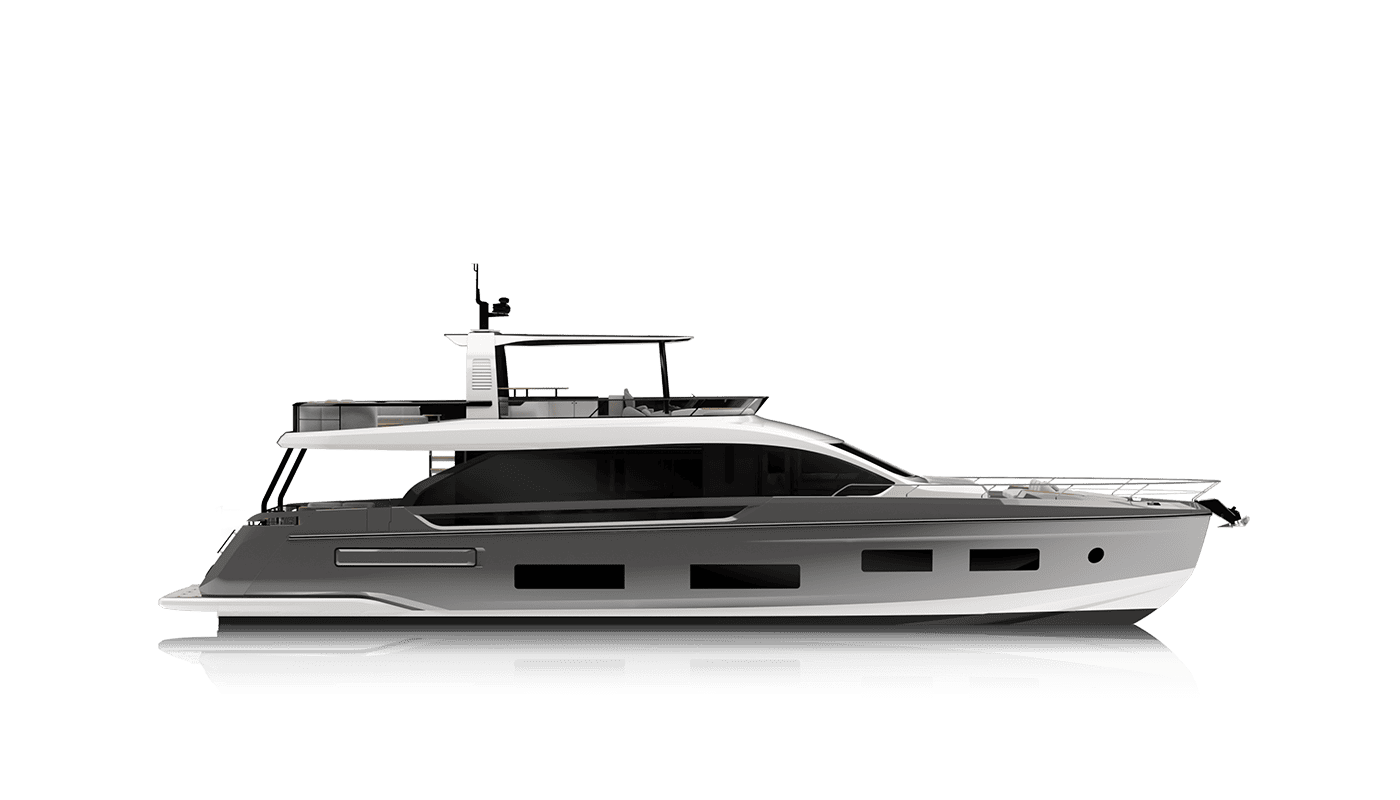 Render 3D Azimut Fly 82