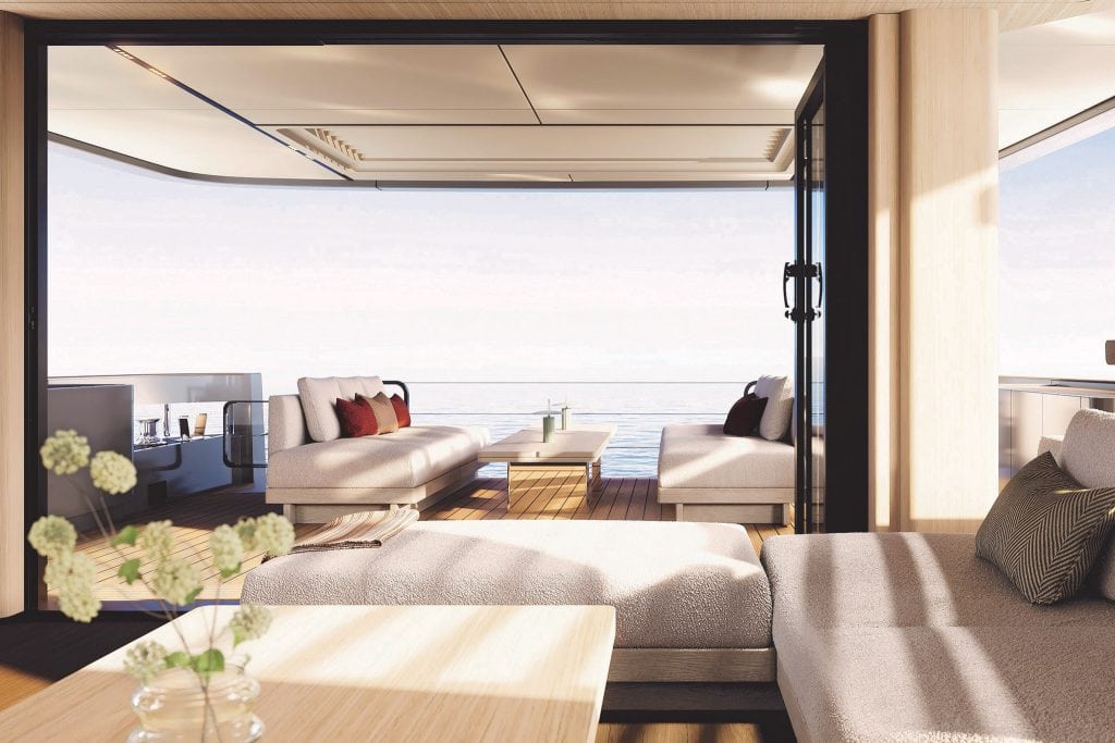 Azimut Magellano 27M interior